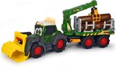 Happy Fendt Tractor With Tree Transport