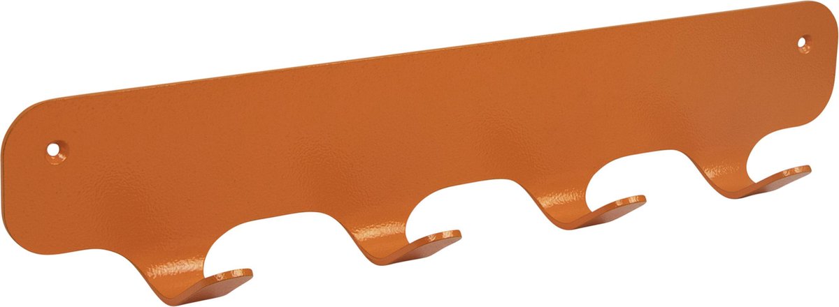 Gorillz Rounded Four - Wandkapstok - 40x6x7,8cm - Oranje