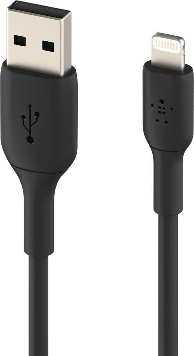 Belkin iPhone Lightning naar USB kabel - 3m - zwart | bol.com