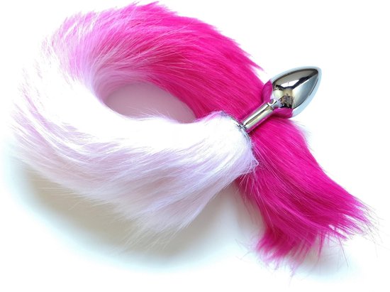 Plug anal pour dbutant avec queue rose, plug anal avec queue pour  Kittenplay | bol