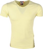 MZ72 - Heren T-Shirt - Toocolor Pastel - Geel