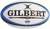 Gilbert Rugbybal Match Omega Blauw / Zwart - Maat 4