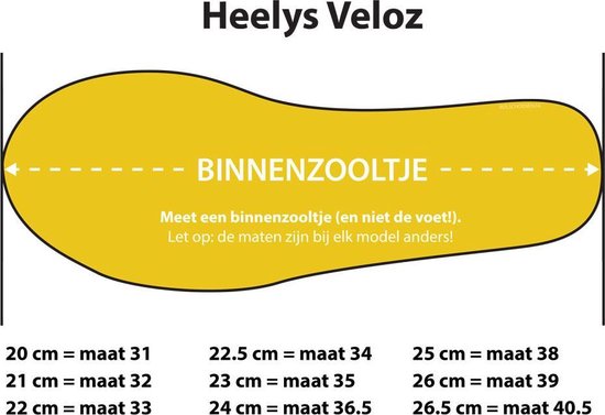 Heelys Rolschoenen Veloz Gold - - Meisjes - Zwart, Goud - Maat | bol.com