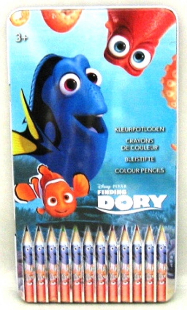 Finding Dory Kleurpotloden 12 Stuks