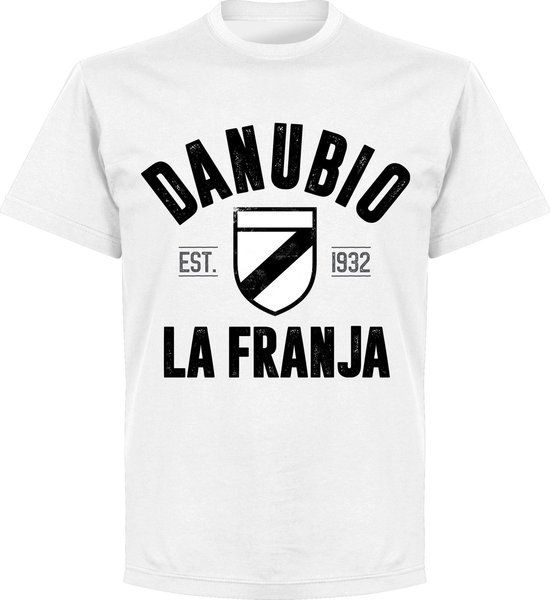 T-shirt Danubio Established - Blanc - XS