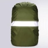 Backpack - Rugzak Regenhoes Reflecterend Army Groen