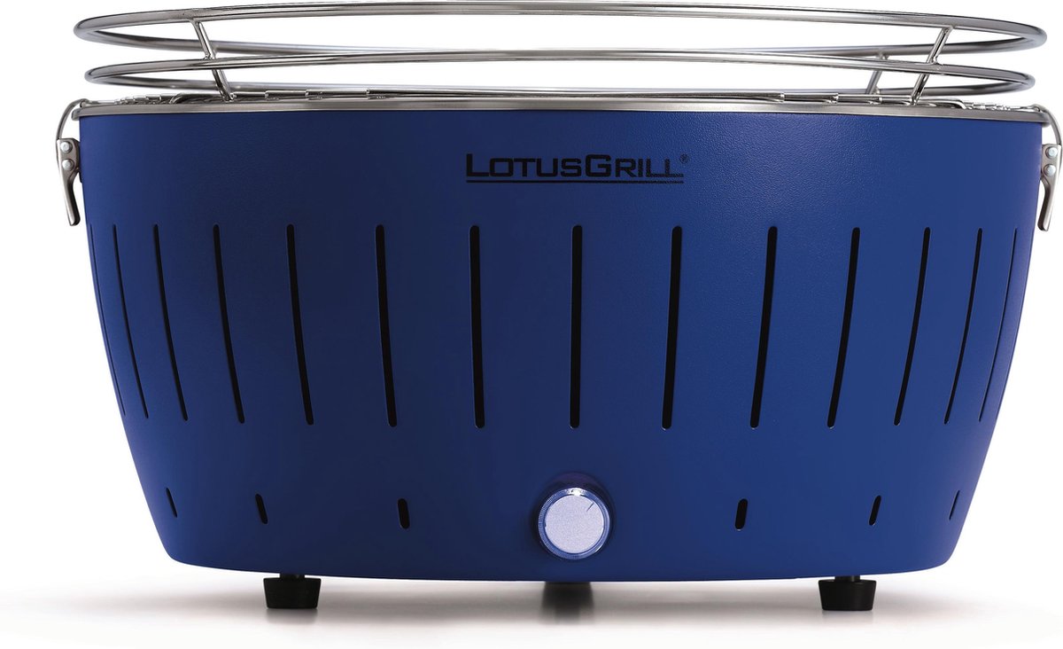 LotusGrill XL Tafelbarbecue - Ø435mm - Diepblauw