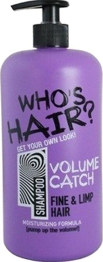 Who's Hair Shampoo – Volume Catch , 1000 ml - 1 stuks | bol.com