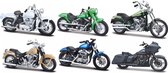 Harley-Davidson - Set no: 37 [6 Stuks schaal 1:18]