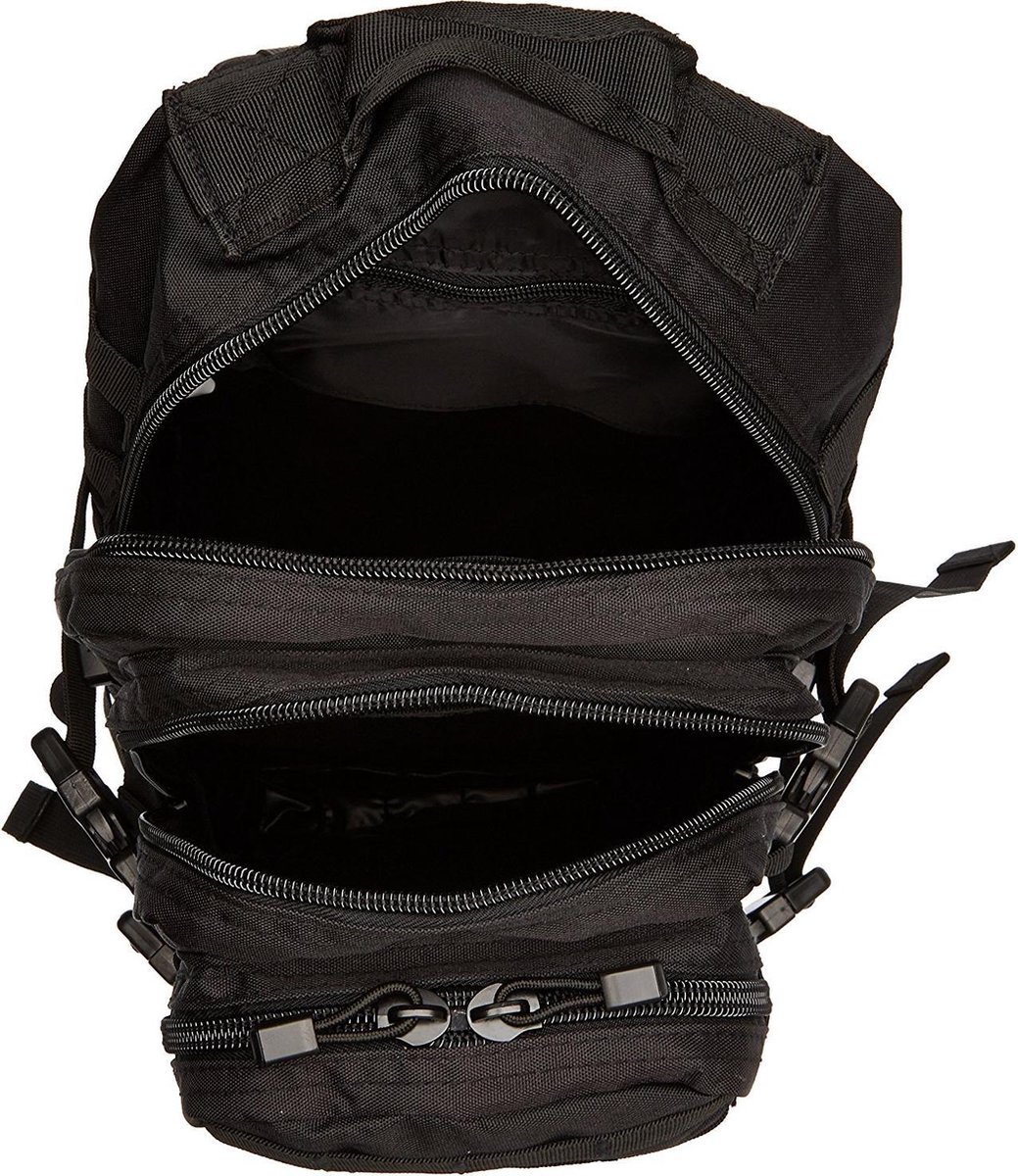 Miltec Backpack US Assault Molle Large - Rugzak - Zwart - 36 L – foto 3