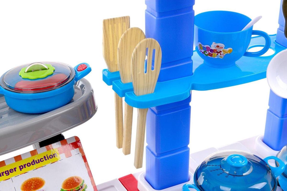 Bol Com Kinderkeuken Speel Keuken Met Keukengerei Keukenapparaten