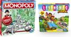 Afbeelding van het spelletje Spelvoordeelset Monopoly Classic Nederland - Bordspel & Levensweg Junior - Bordspel