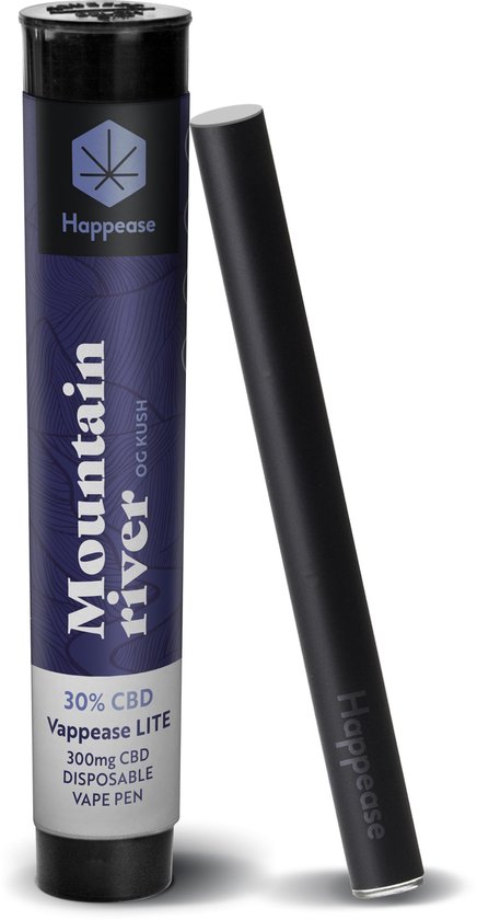 Happease Lite 30% CBD Mountain River disposable pen | bol