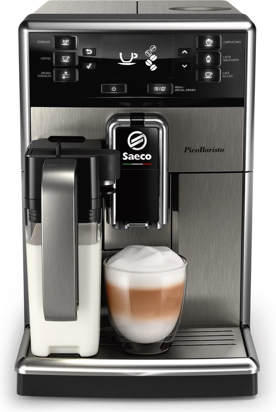 Vies Oefening Prelude Saeco PicoBaristo SM5473/10 - Espressomachine - Zilver | bol.com