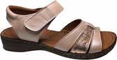 manlisa velcro dames sandaal S245-399 roze mt 39