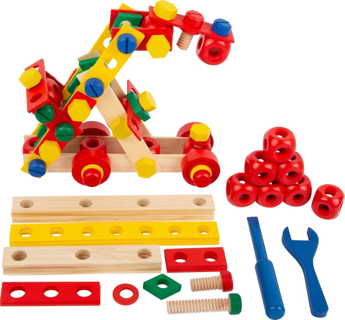 Outils de jouets en bois Chaise pour enfants - Vis Noix Bolts Set