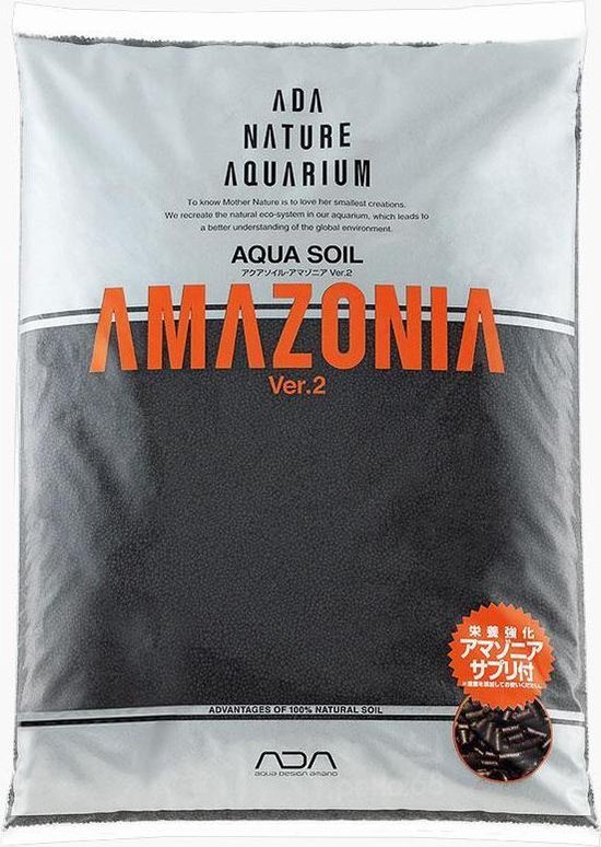 Ada Amazonia soil Ver. 2 - Aquarium bodem - pH & kH verlagend - 3 Liter