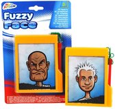 Magnetisch fuzzy face tekenbord spel (6 Stuks)