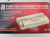 INTELLINET 8-Port Fast Ethernet Office Switch