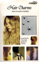 Hair Charms - Haar juwelen - Ster Zilver