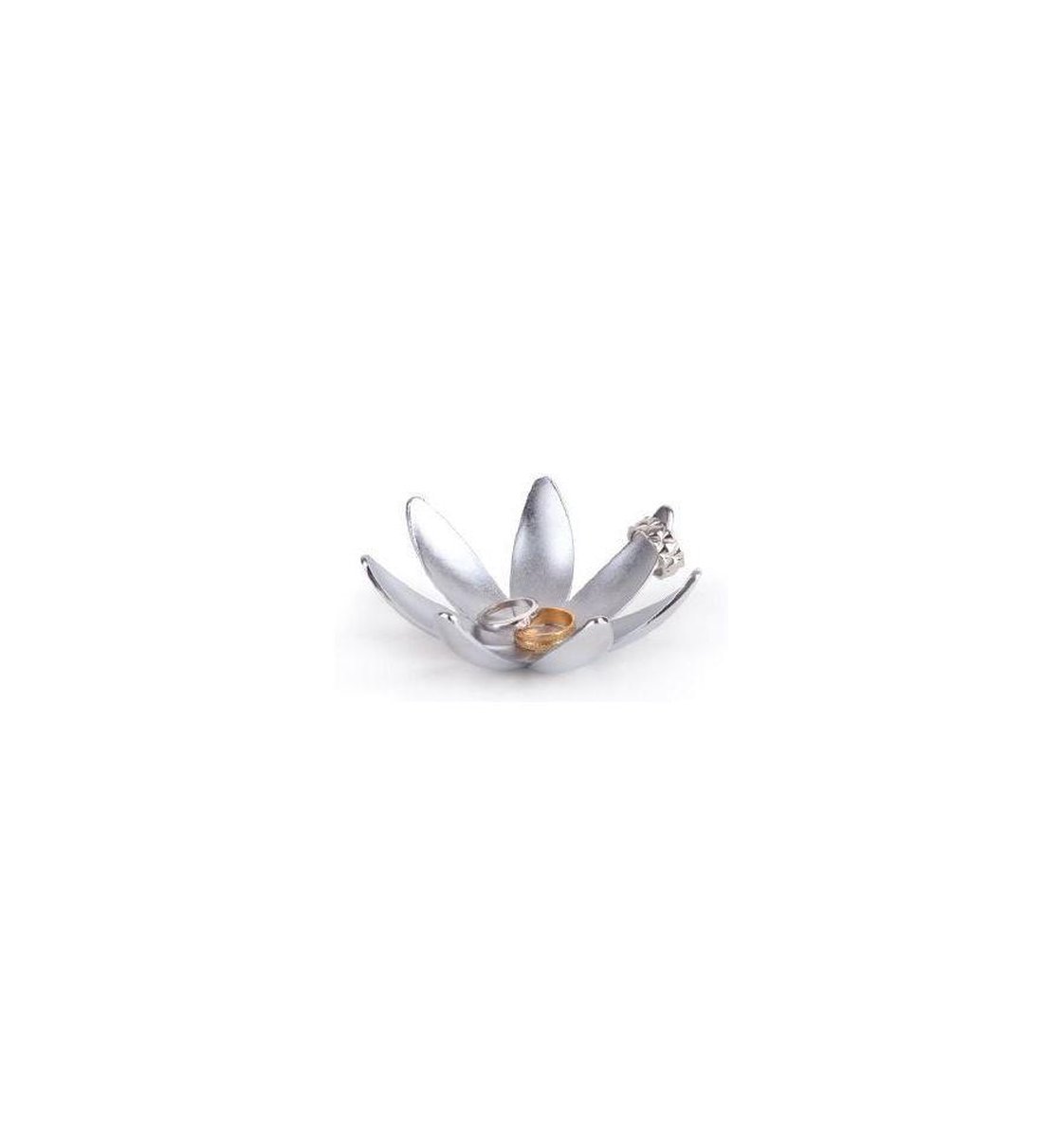 Umbra schaaltje voor ringen Magnolia - Zilver
