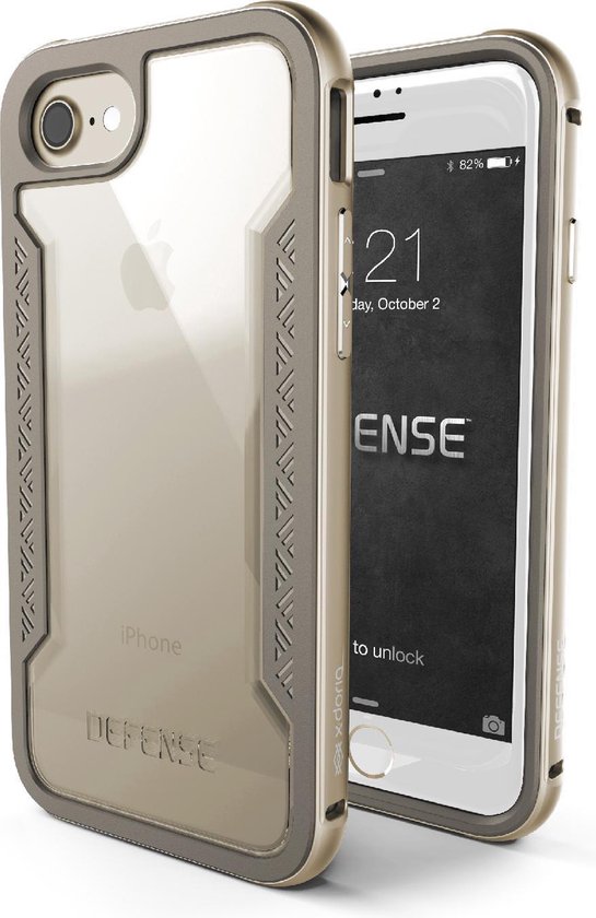 X-Doria Defense Shield cover - goud - voor iPhone 7 en iPhone 8