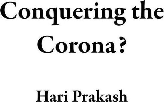 Omslag van Conquering the Corona?