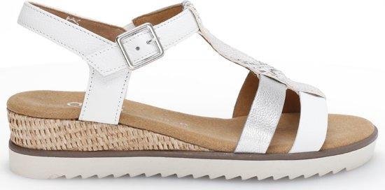 GABOR 42.755.50 Sandaal wit met zilver maat 7 | bol.com
