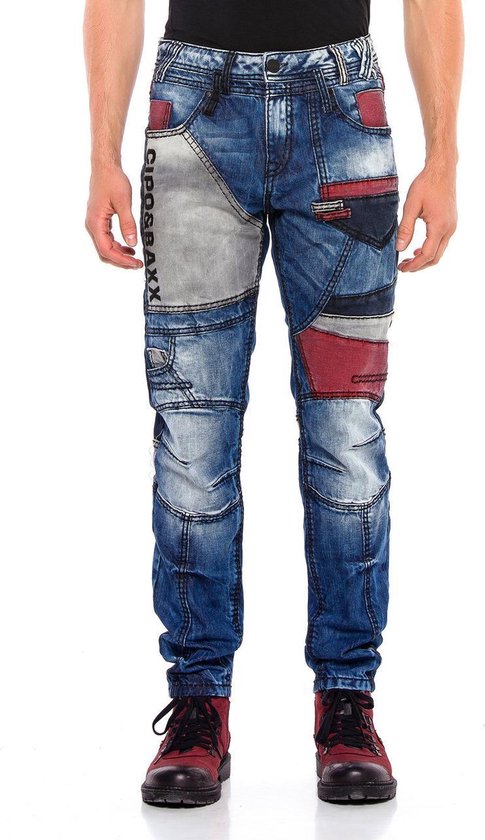 Haringen Handelsmerk tweeling Cipo & Baxx Jeans CD 574 Maat W-29-30-31-32-33-34-36-38-L32/34 | bol.com