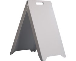 Kunststof draagbaar stoepbord 500 x 880 mm