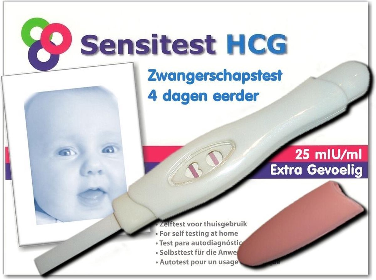 Sensitest zwangerschapstest midstream 6 stuks