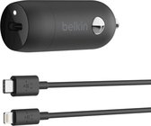 Belkin USB-C Auto Power Delivery snel lader 18W met USB-C naar Lightning kabel 1.2m - Wit