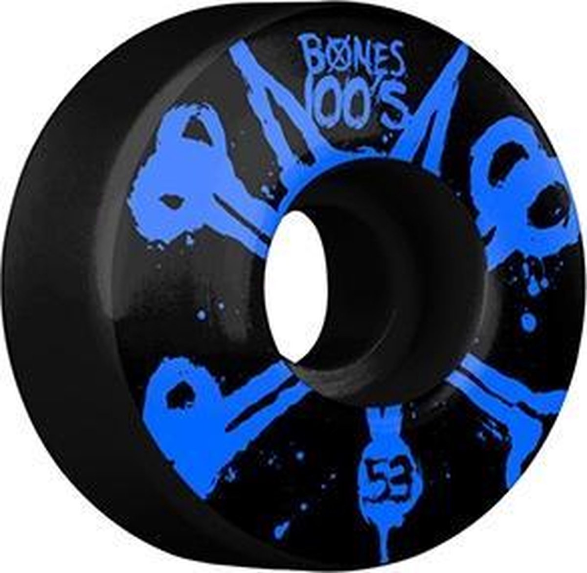 Bones 100's Skateboard Wielen V4 100A Black