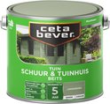 CetaBever Schuur & Tuinhuis Beits - Zijdeglans - Lindegroen - 2,5 liter