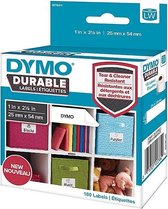 DYMO® LW duurzaam (25 mm x 54 mm) met polypropyleen, 160 labels