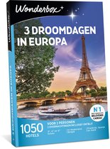 Wonderbox Cadeaubon - 3 Droomdagen in Europa