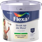 Flexa - Strak op de muur - Muurverf - Mengcollectie - Midden Sorbet - 5 Liter