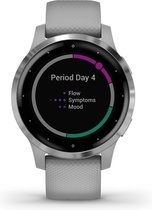 Garmin Vivoactive 4S Smartwatch - Sporthorloge met GPS Tracker - Met Garmin Pay - Powder Gray