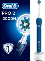 Oral-B Pro 2 2000N CrossAction - Elektrische Tandenborstel - Blauw