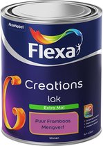 Flexa Creations - Lak Extra Mat - Mengkleur - Puur Framboos - 1 liter