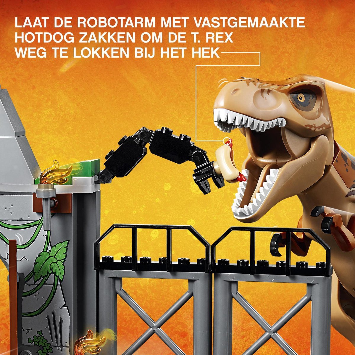 LEGO Toy Story 4 T. rex ontsnapping 10758 — afbeelding 8