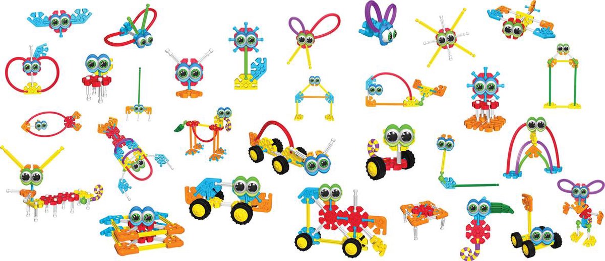 Kid K’Nex Build a Bunch 66-delig — afbeelding 10