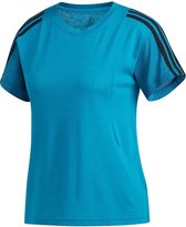 Chemise Femme adidas 3S Mesh Slv T - Active Teal - Taille XS