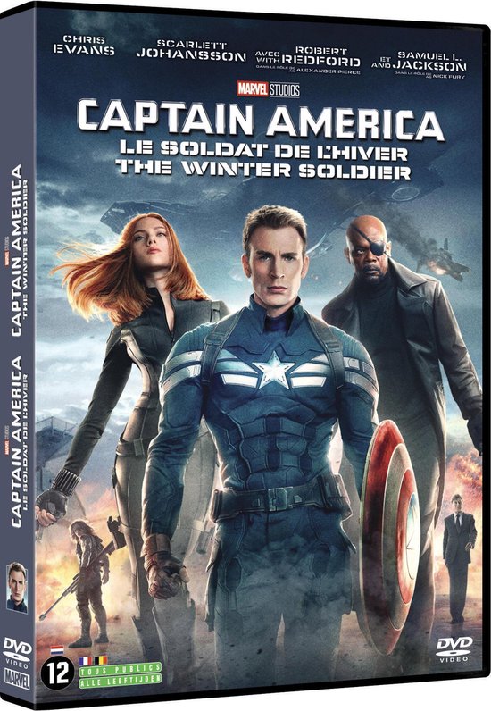 Cover van de film 'Captain America: The Winter Soldier'
