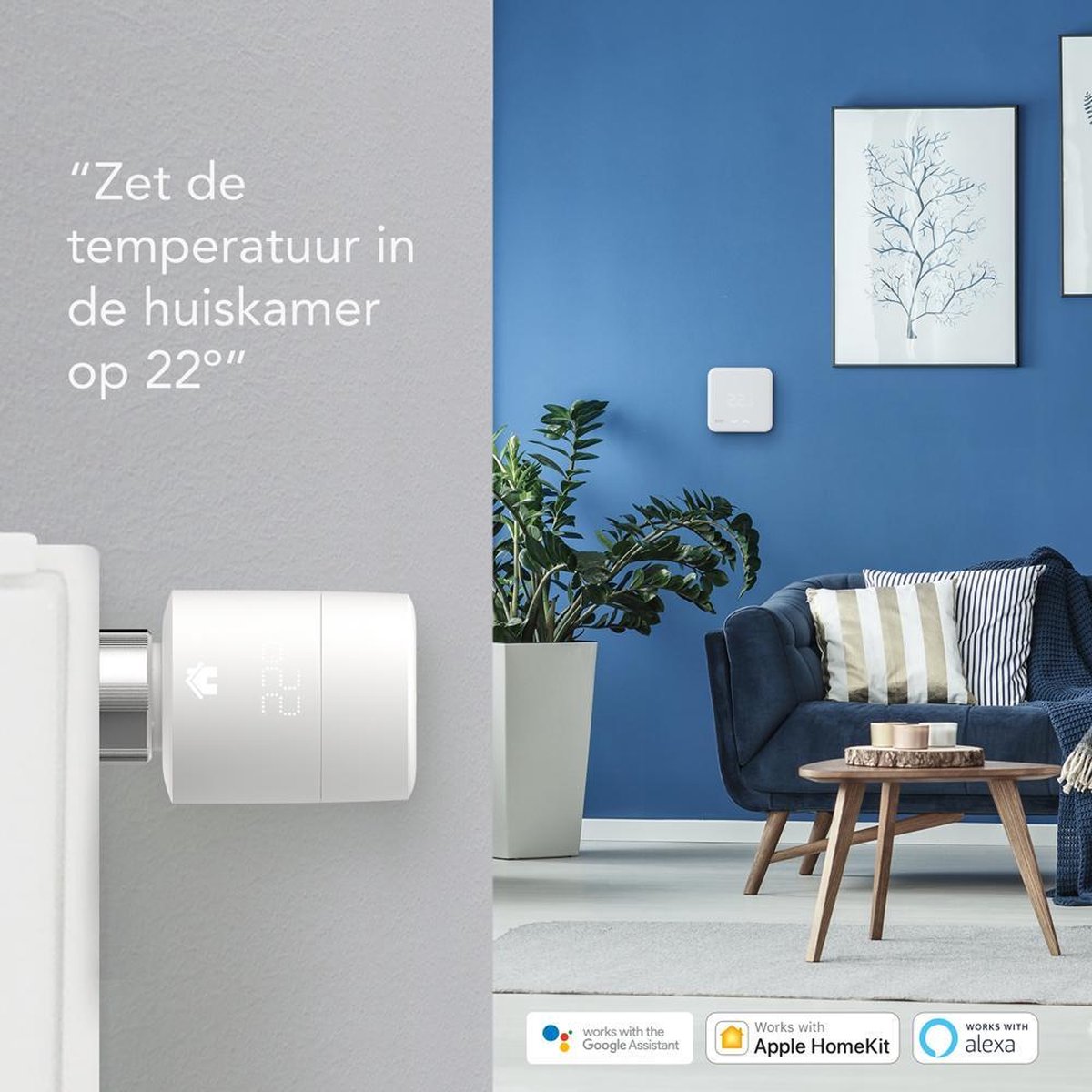 tado° Slimme Thermostaat Starterkit V3+ met 2 Slimme Radiatorknoppen thumbnail 4