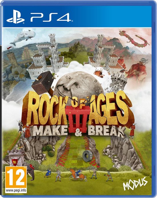 Rock of Ages 3: Make & Break – PS4