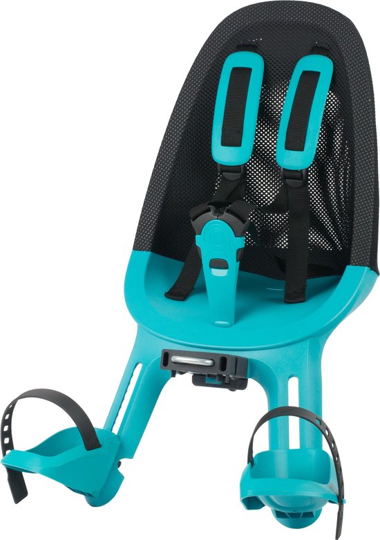 Siège Avant Vélo Enfant Avec Pédales Et Poignée - Supporte Jusqu'à 30 Kg - Rouge - Pour VTT Et Vélos électriques