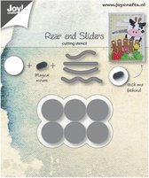 Joy!Crafts • snijstencil rear end sliders