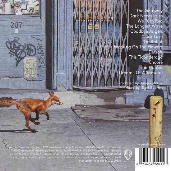 Red Hot Chili Peppers - The Getaway (cd)