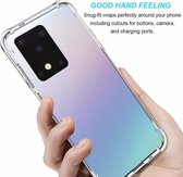 Samsung Galaxy S20+ Plus Hoesje Transparant - Samsung S20+ Plus Hoesje Anti Shock - Samsung S20+ Plus Anti Shock Hoesje - S20+ Plus Anti Shock Case - S20+ Plus Anti Shock Cover